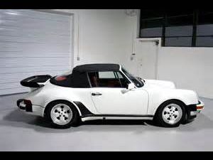 photo Porsche 911 turbo cabriolet [930]