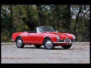 photo Alfa Romeo Giulietta Spider